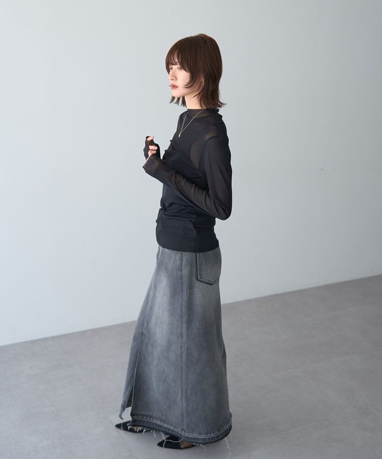 YECCA VECCA「ハイネックシアーインナー」|インナー|