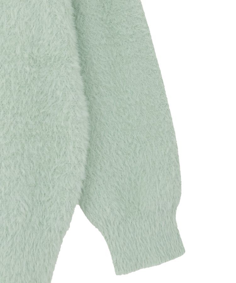 YECCA VECCA「ラメシャギーカーディガン」|カーディガン|