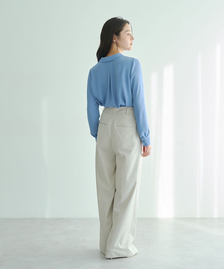 YECCA VECCA「スカーフ付きブラウス」|シャツ・ブラウス|