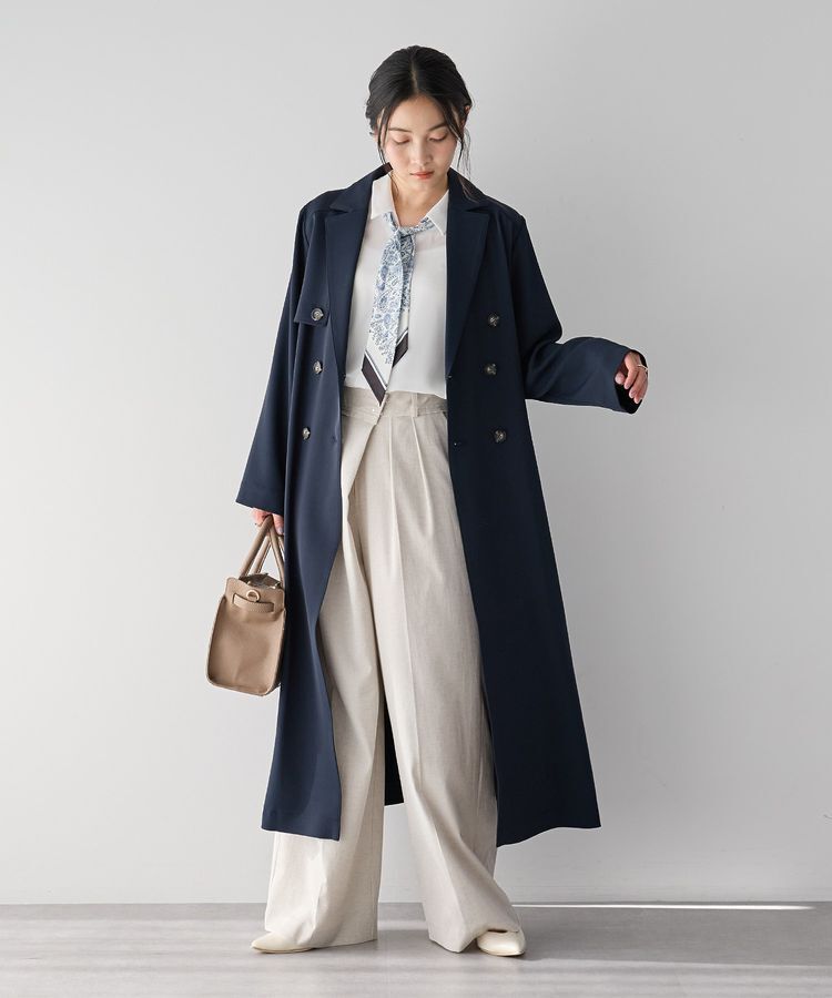 YECCA VECCA「スカーフ付きブラウス」|シャツ・ブラウス|