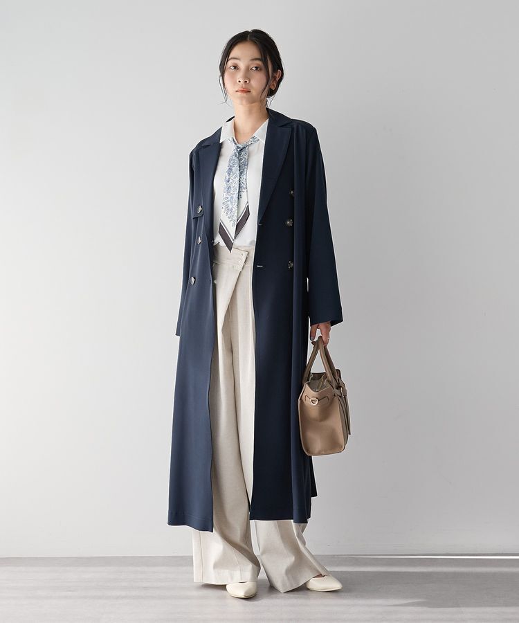 YECCA VECCA「スカーフ付きブラウス」|シャツ・ブラウス|