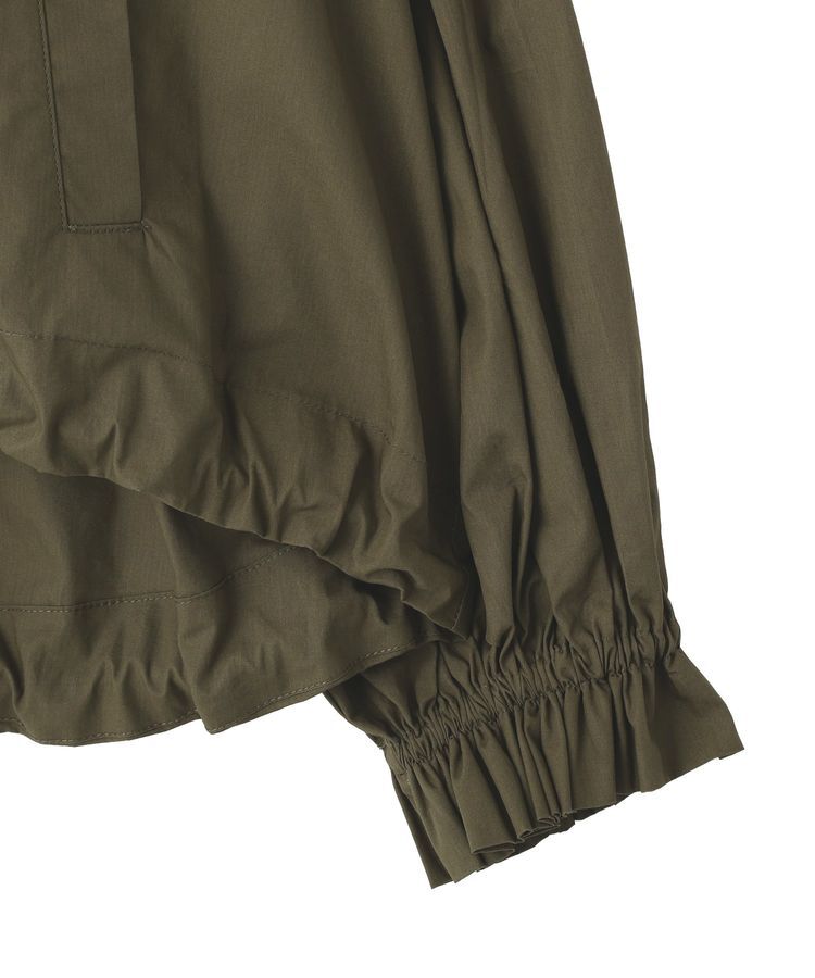 Editt by YECCA VECCA「ボリュームギャザーデザインZIPブルゾン」|ブルゾン・スタジャン|