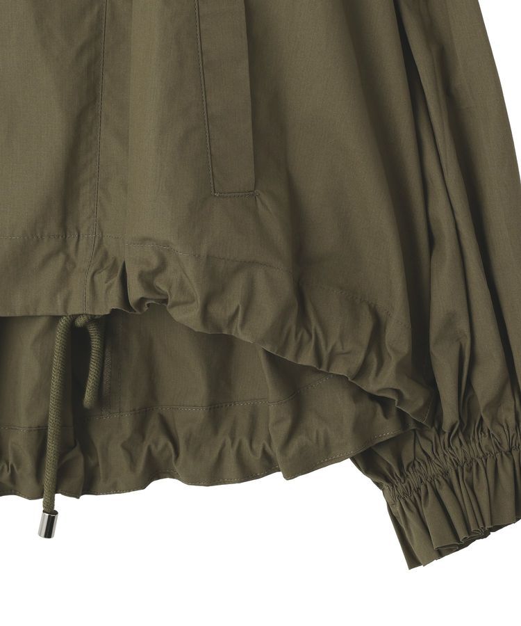 Editt by YECCA VECCA「ボリュームギャザーデザインZIPブルゾン」|ブルゾン・スタジャン|