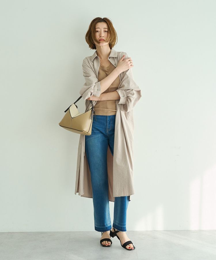 YECCA VECCA「UVカット2way袖バルーンワンピース」|ワンピース|