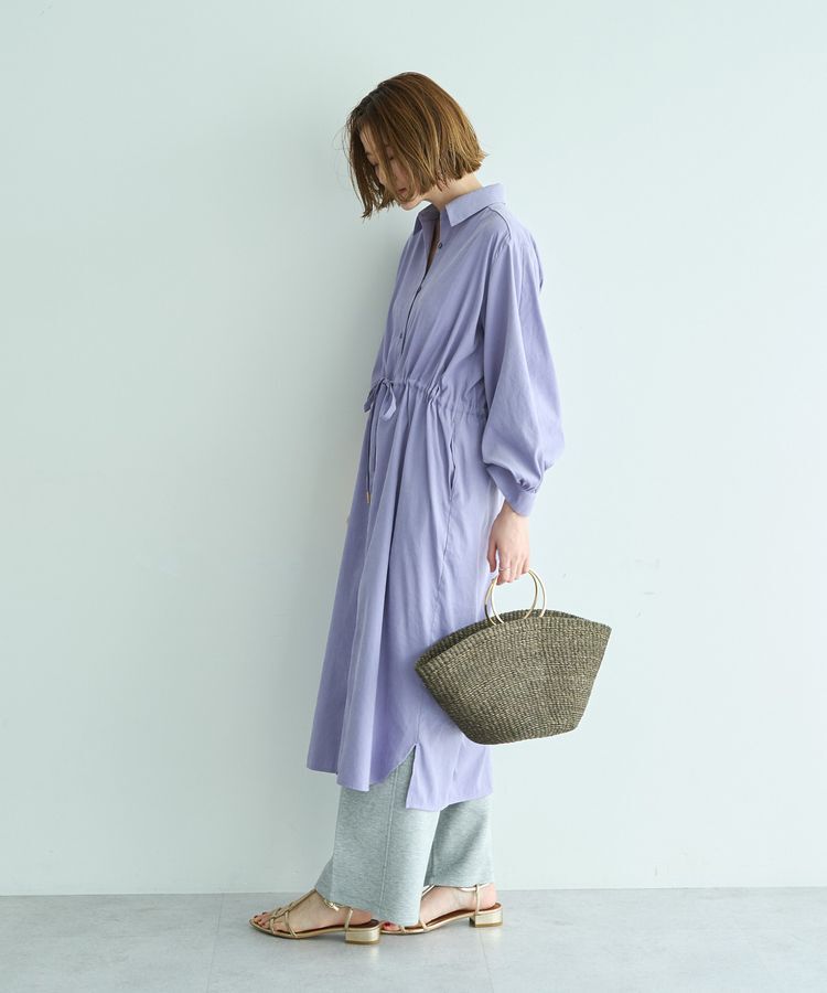 YECCA VECCA「UVカット2way袖バルーンワンピース」|ワンピース|