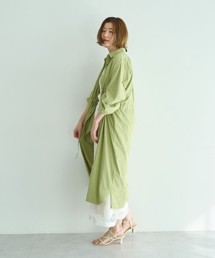 YECCA VECCA「UVカット2way袖バルーンワンピース」|ワンピース|