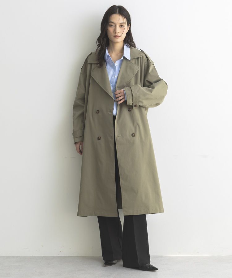 GARAGE OF GOOD CLOTHING「ロングトレンチコート」|トレンチコート|