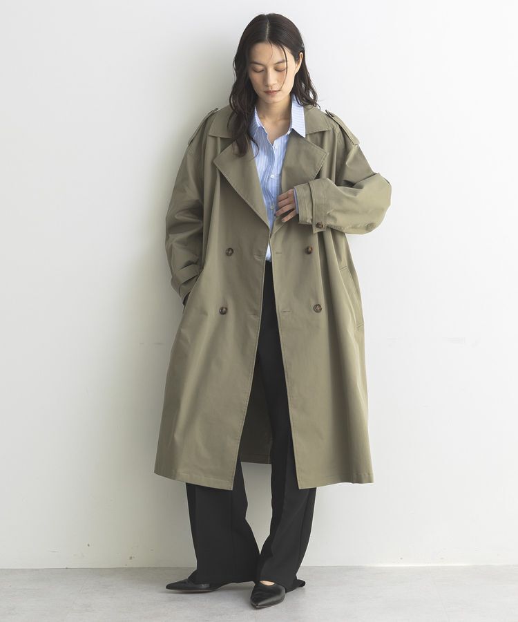 GARAGE OF GOOD CLOTHING「ロングトレンチコート」|トレンチコート|