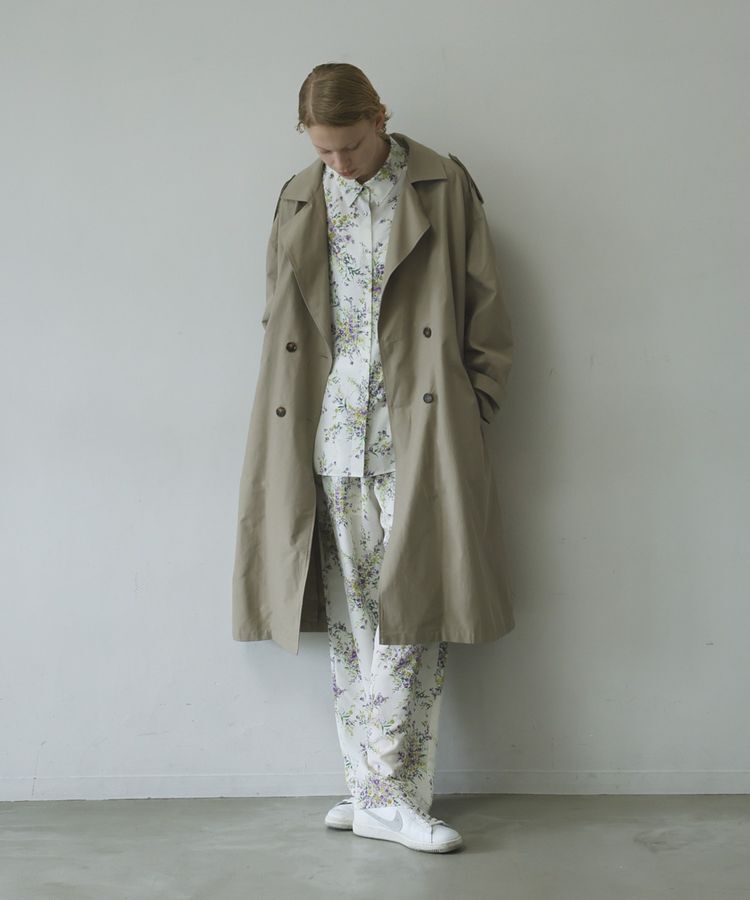 GARAGE OF GOOD CLOTHING「ロングトレンチコート」|トレンチコート|