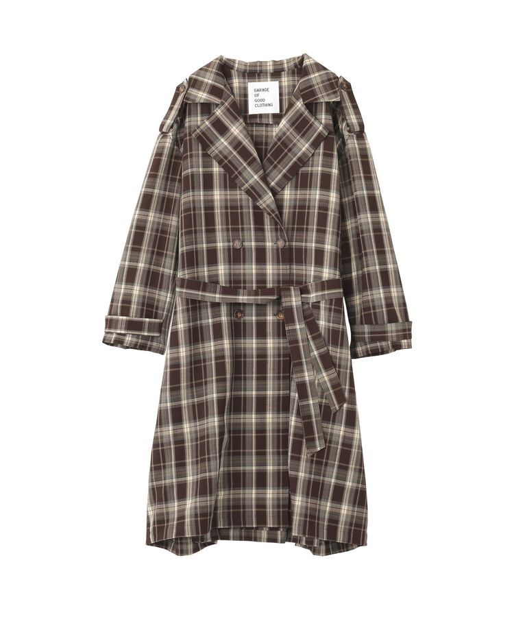 GARAGE OF GOOD CLOTHING「ロングトレンチコート」|トレンチコート|