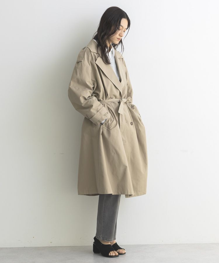 GARAGE OF GOOD CLOTHING「ロングトレンチコート」|トレンチコート|