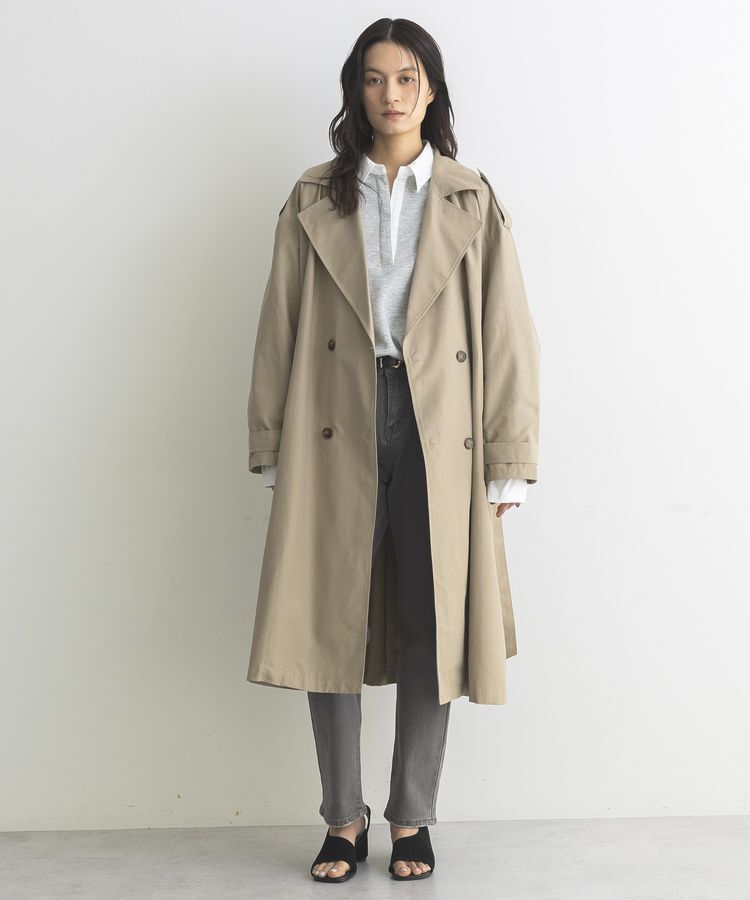 GARAGE OF GOOD CLOTHING「ロングトレンチコート」|トレンチコート|