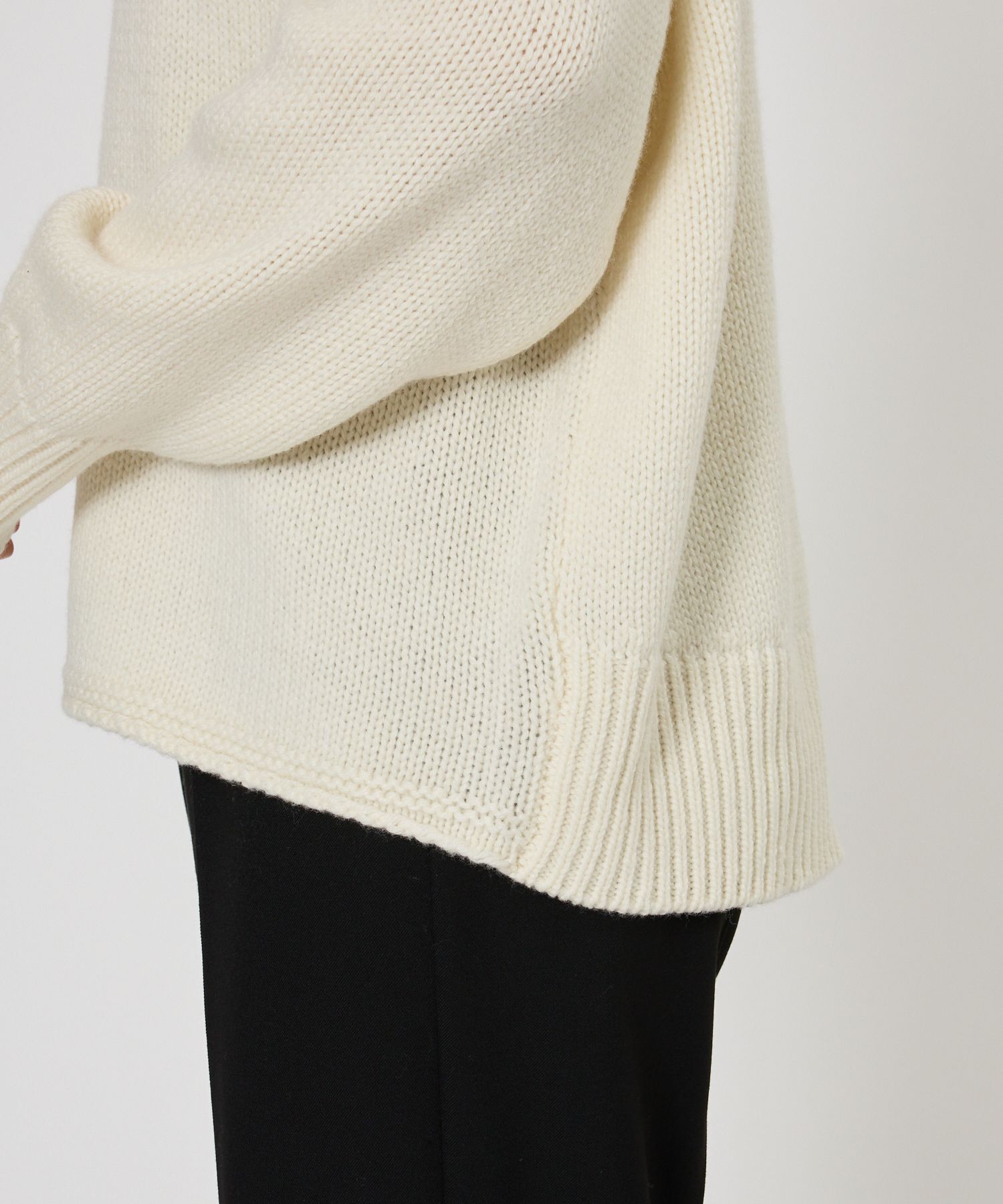 BABYLONE「リラクシータートルプルオーバー」|ニット・セーター|