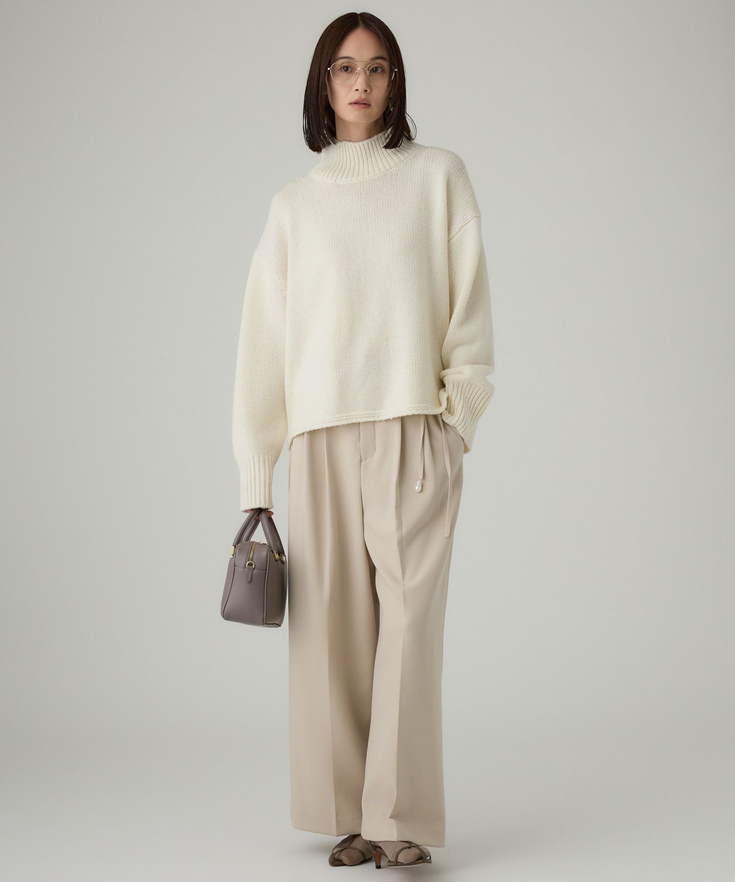 BABYLONE「リラクシータートルプルオーバー」|ニット・セーター|