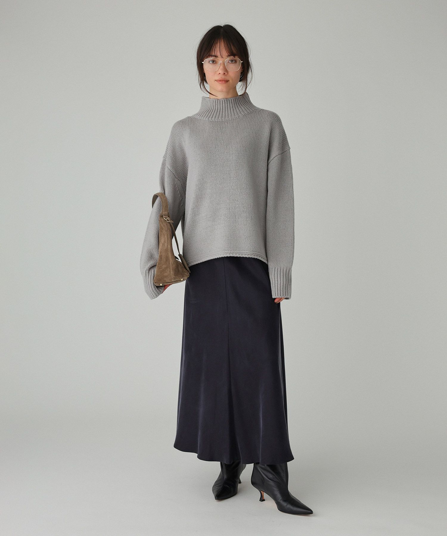 BABYLONE「リラクシータートルプルオーバー」|ニット・セーター|