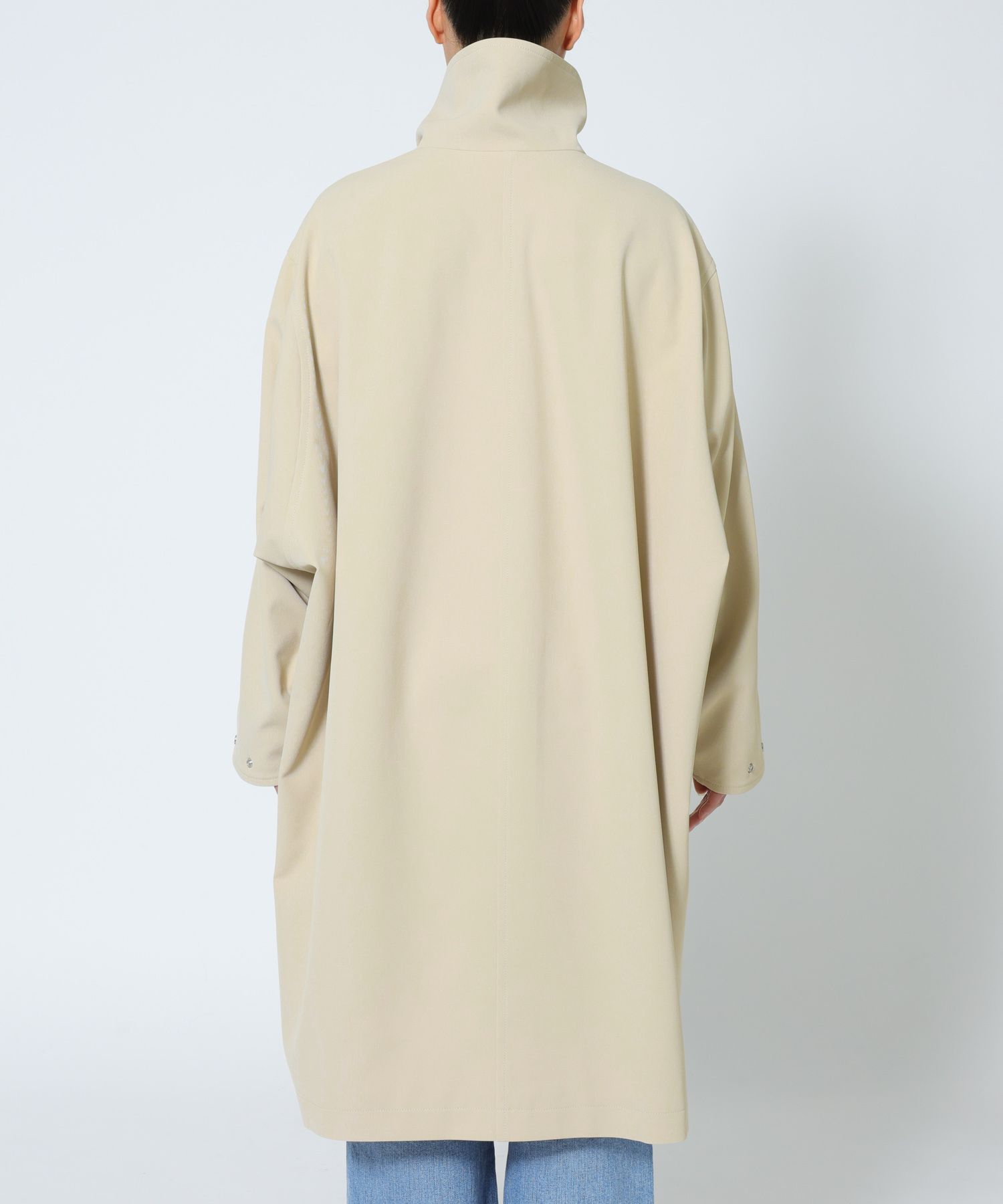 BABYLONE「【多機能素材】オーバーフォルムコート」|ステンカラーコート|