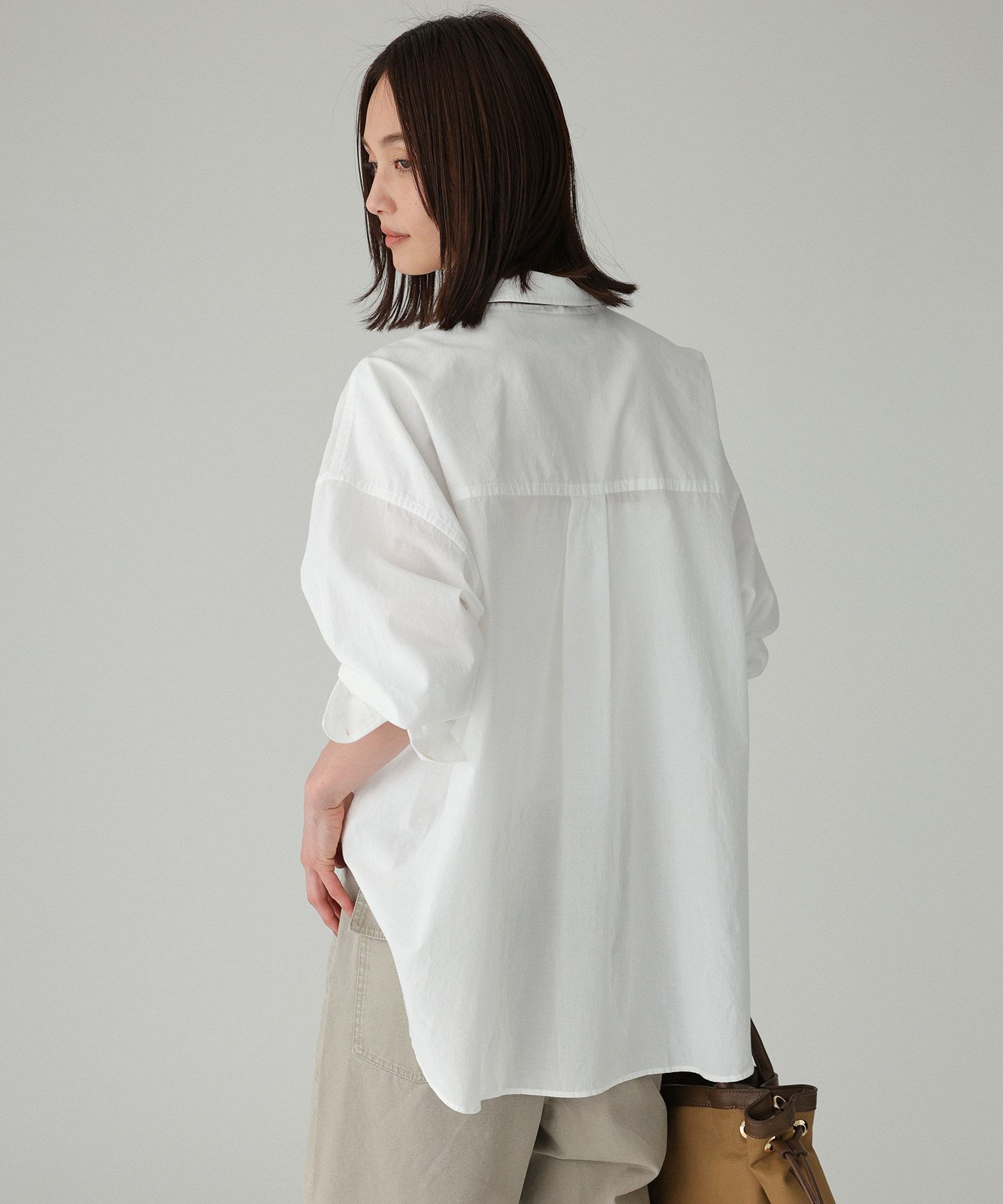 BABYLONE「コットンローンシャツ」|シャツ・ブラウス|