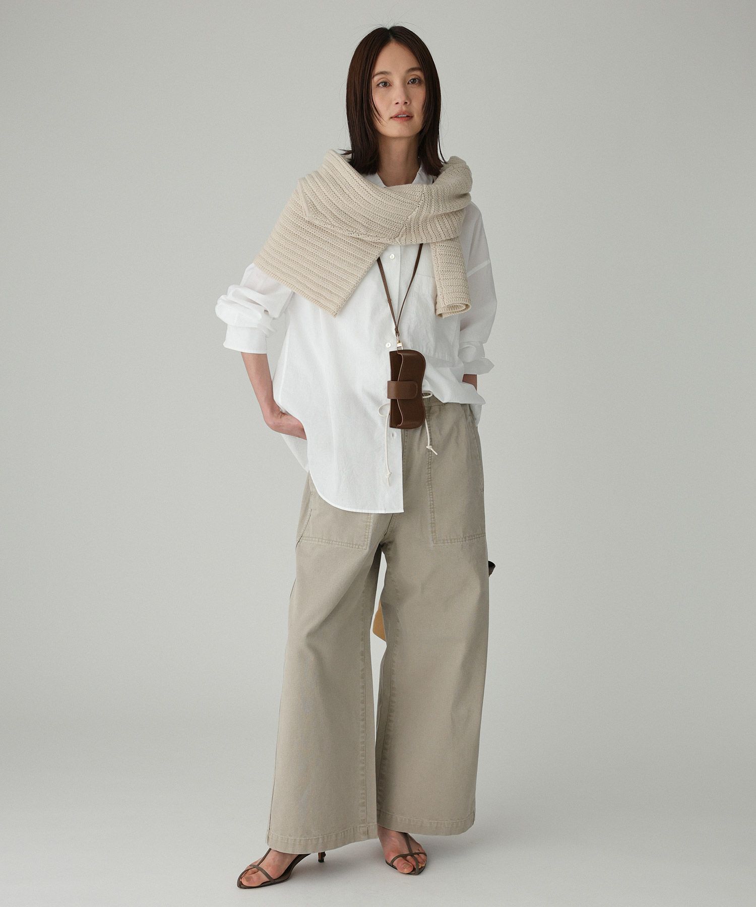 BABYLONE「コットンローンシャツ」|シャツ・ブラウス|