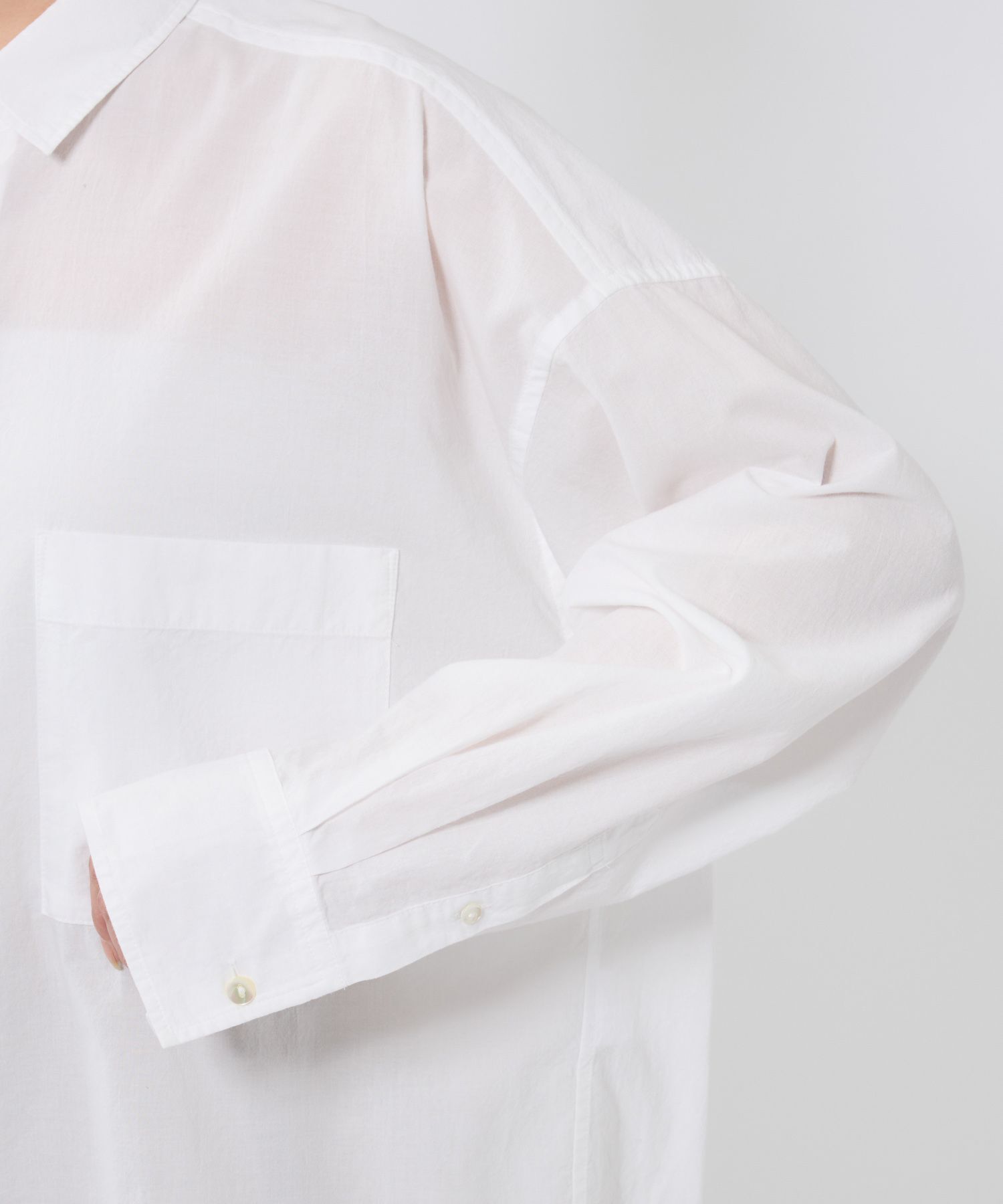 BABYLONE「コットンローンシャツ」|シャツ・ブラウス|