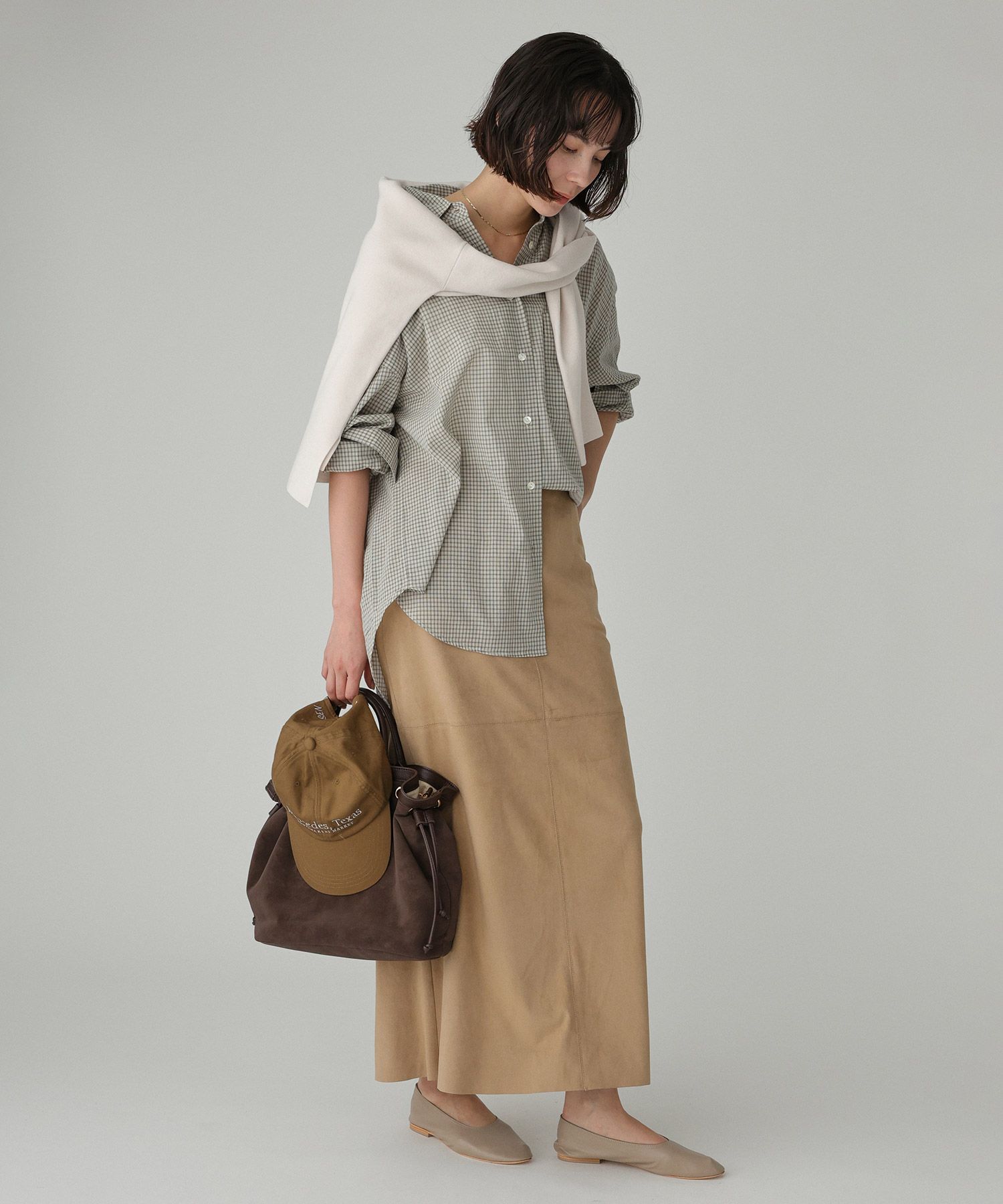 BABYLONE「コットンローンシャツ」|シャツ・ブラウス|