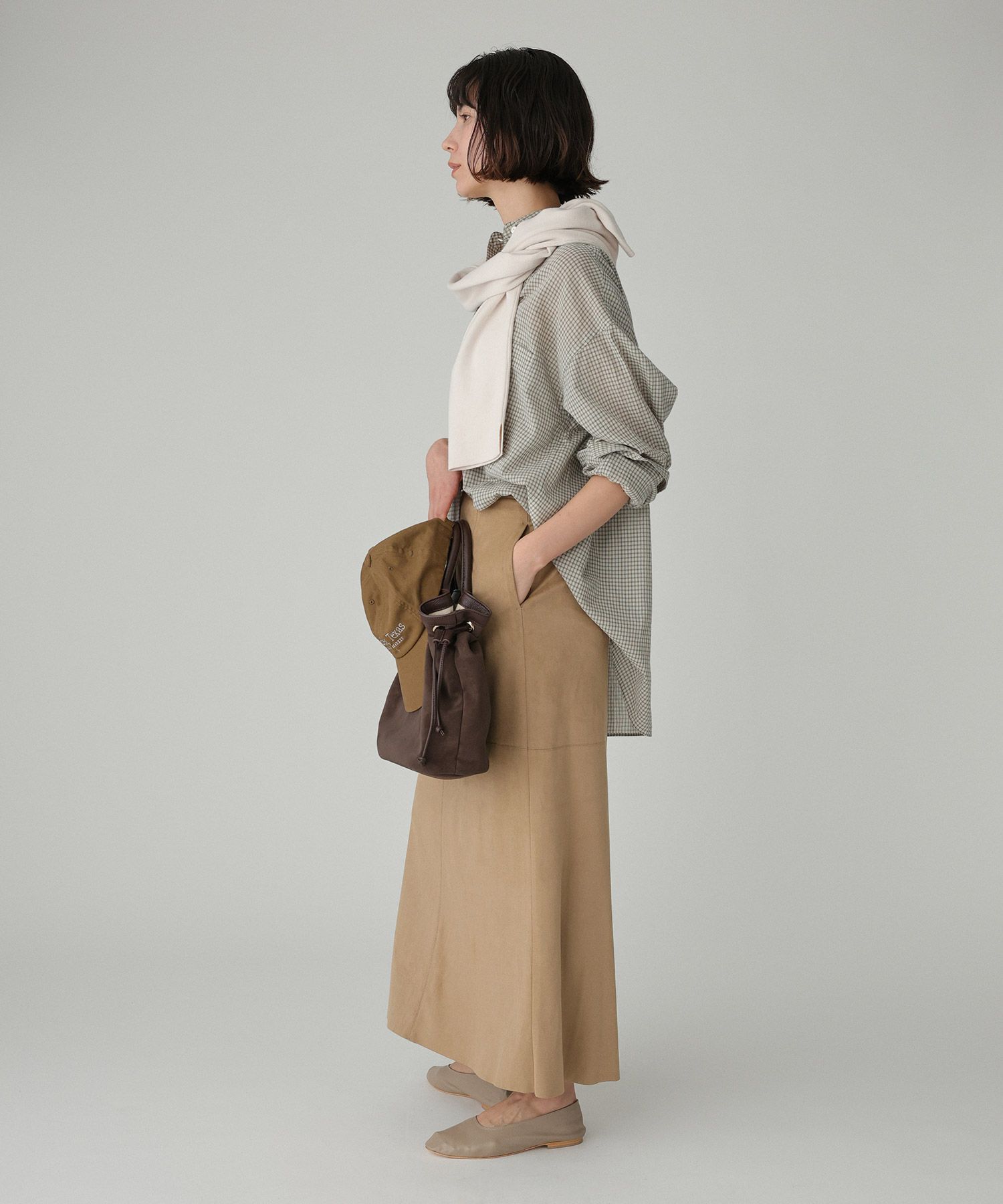 BABYLONE「コットンローンシャツ」|シャツ・ブラウス|