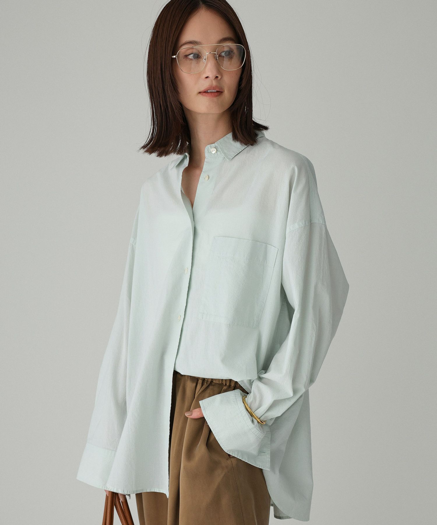 BABYLONE「コットンローンシャツ」|シャツ・ブラウス|ﾐﾝﾄ