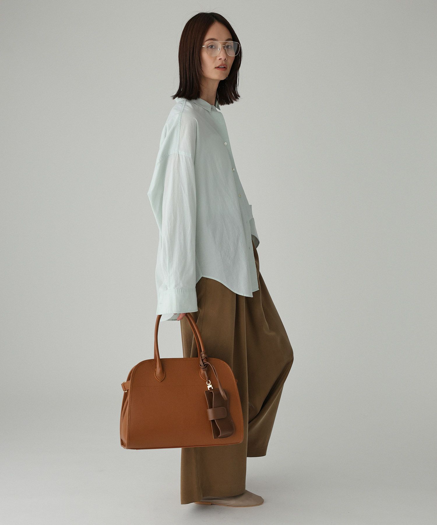 BABYLONE「コットンローンシャツ」|シャツ・ブラウス|