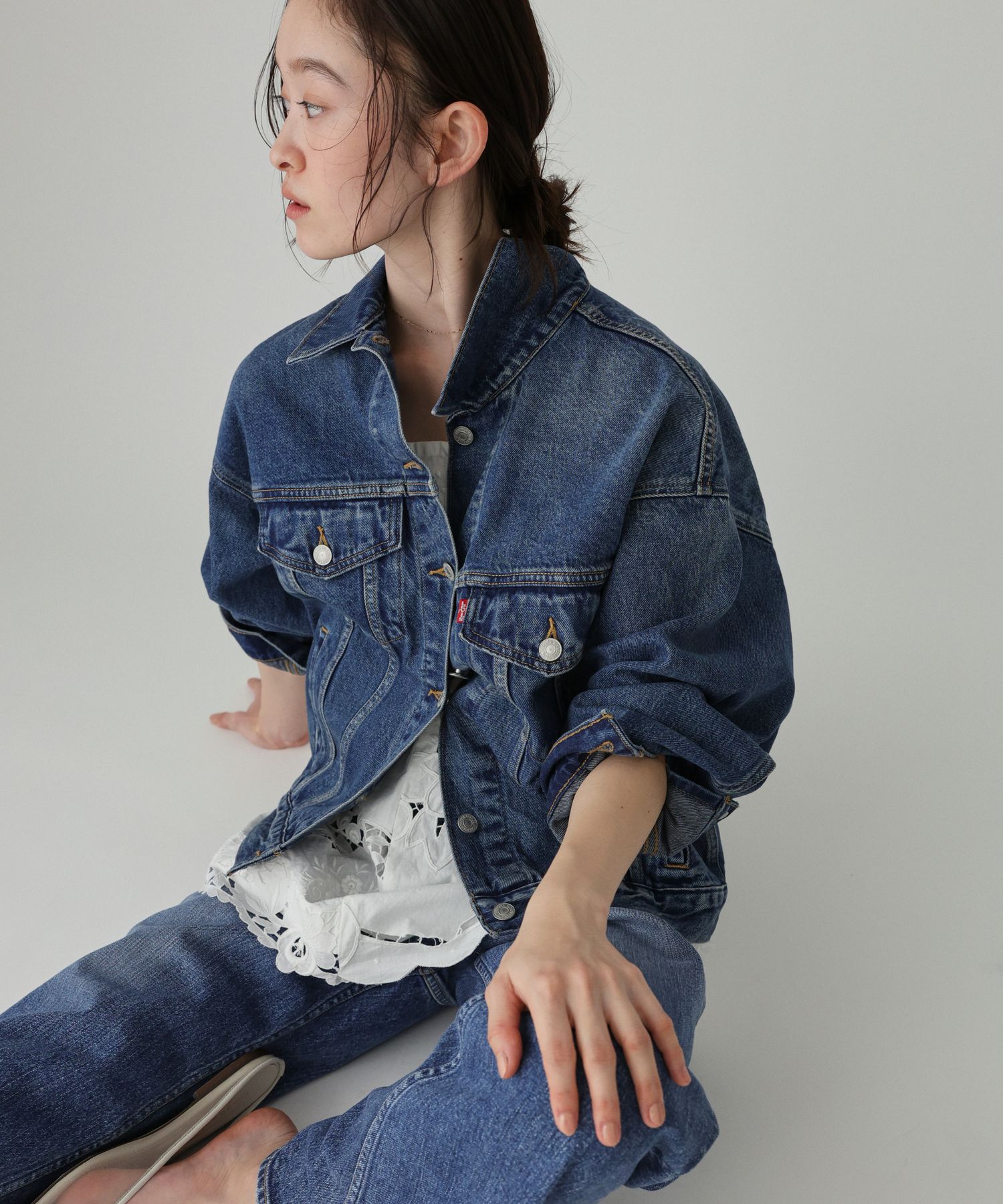  「【Levi's】＜BABYLONE限定モデル＞TRUCKER JACKET」|デニムジャケット|