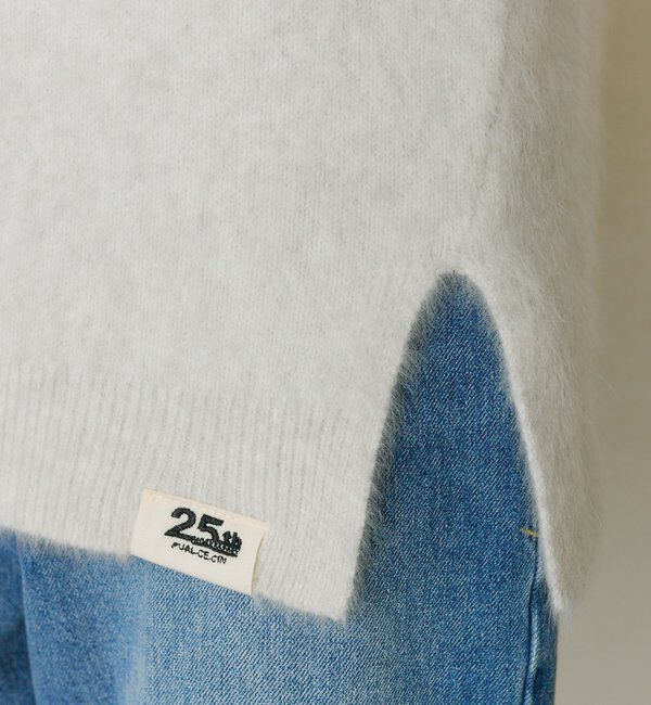  「【25th】FOXウールニットVネックカーディガン」|カーディガン|