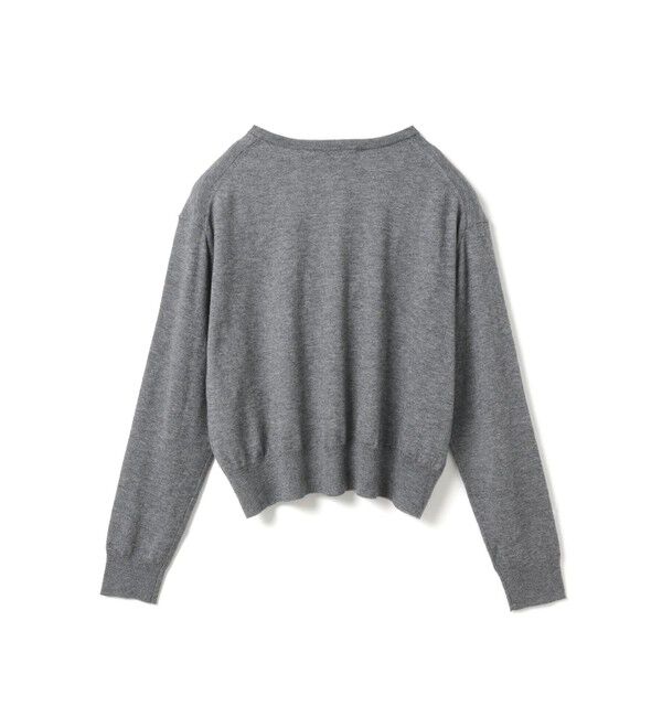 mizuiro ind「mizuiro ind クルーネックショートカーディガン」|カーディガン|