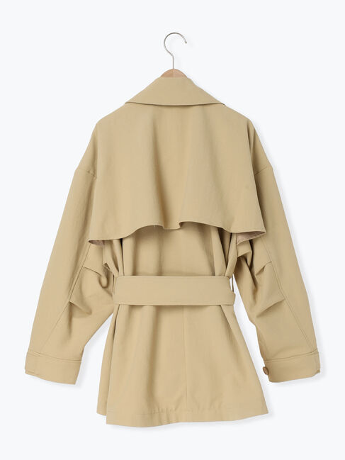 Samansa Mos2「フレアライントレンチコート」|その他|