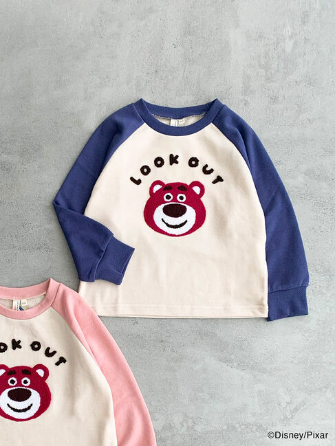 Samansa Mos2 Lagom「【Disney】トイ・ストーリー/さがら刺繍トレーナー」|Tシャツ・カットソー|ネイビー