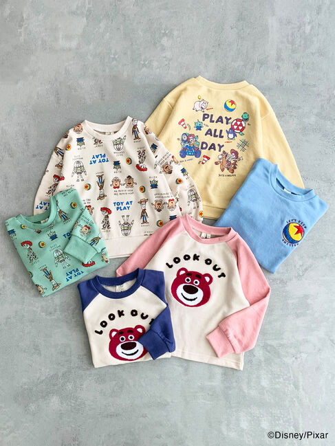Samansa Mos2 Lagom「【Disney】トイ・ストーリー/さがら刺繍トレーナー」|Tシャツ・カットソー|