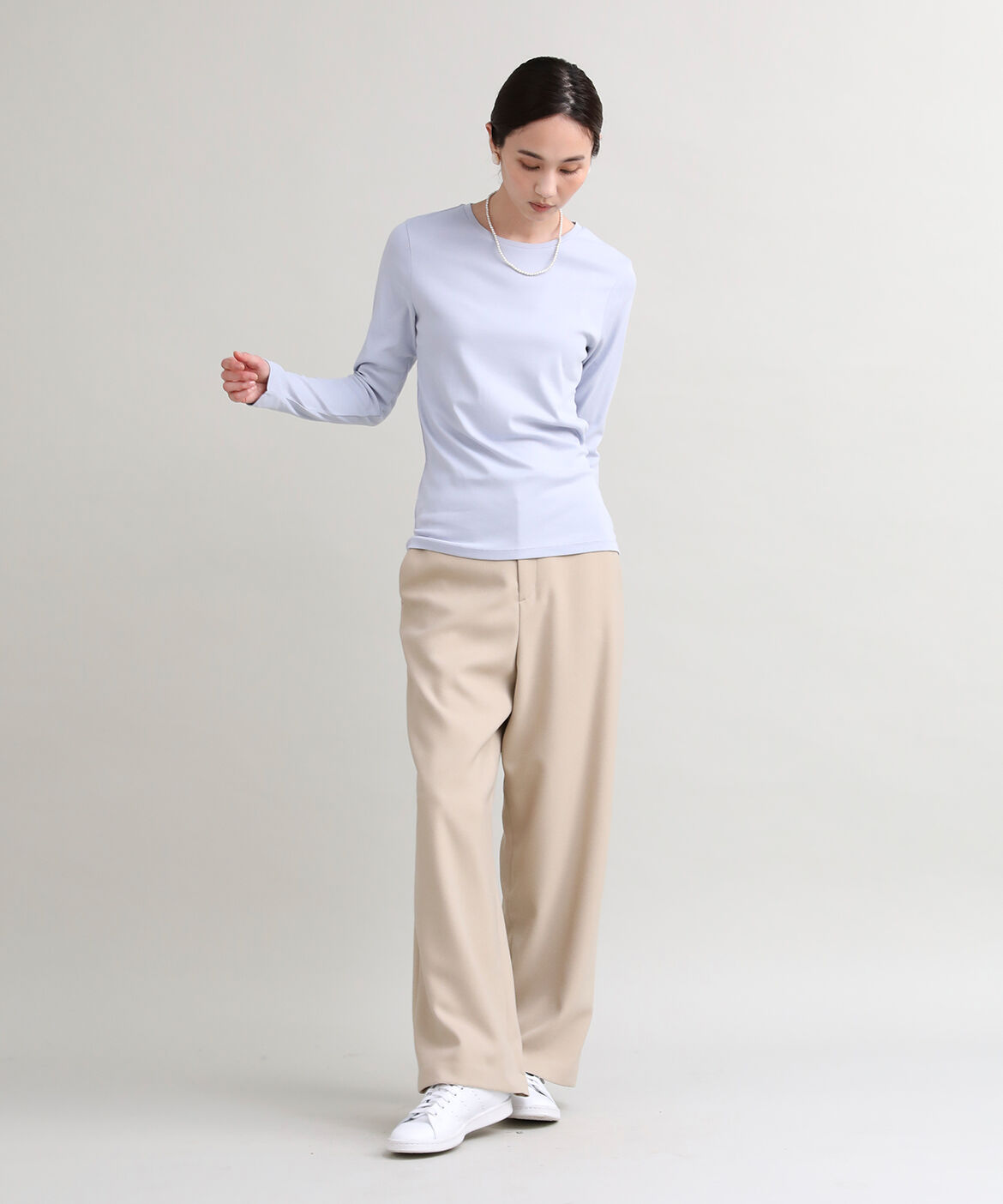 DAY by DAY it&rsquo;s international「ベーシッククルーネックカットソー《スビン綿MIXフライス》」|Tシャツ・カットソー|