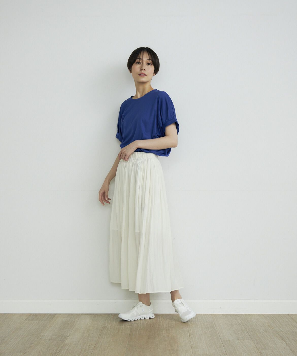 DAY by DAY it&rsquo;s international「スムースコットンタックスリーブカットソー」|Tシャツ・カットソー|