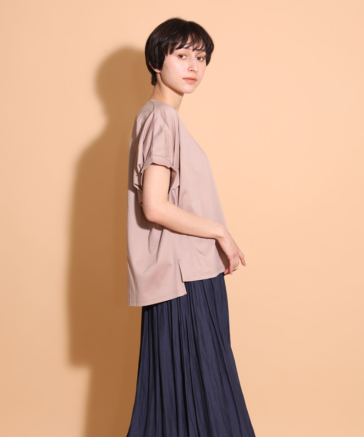 DAY by DAY it&rsquo;s international「スムースコットンタックスリーブカットソー」|Tシャツ・カットソー|