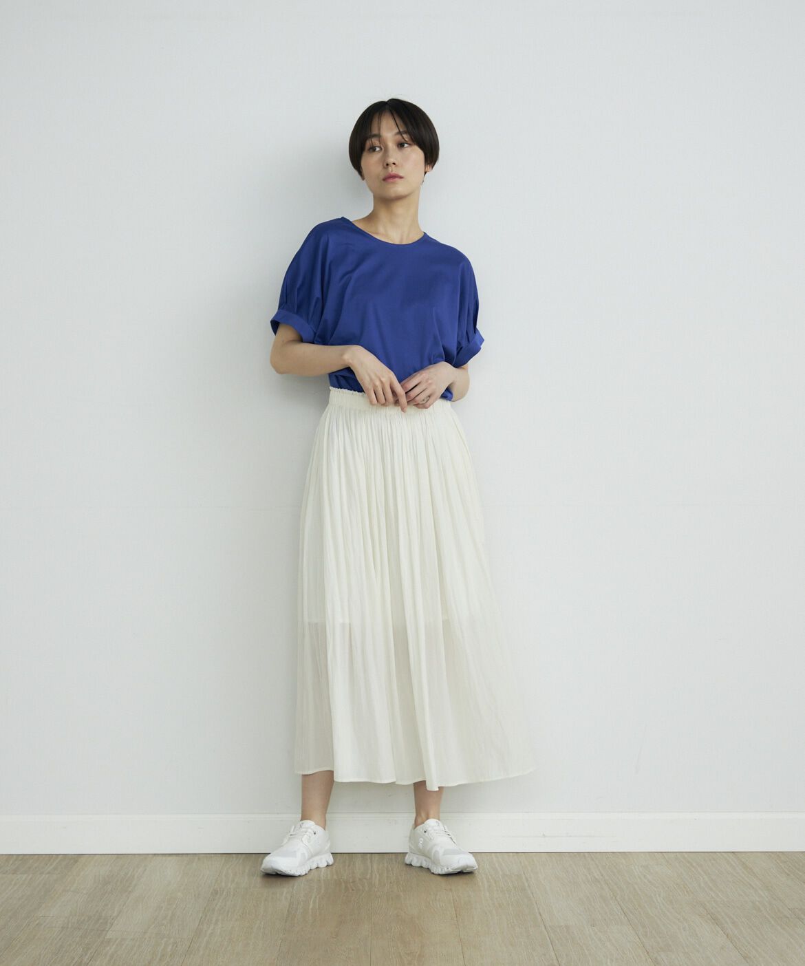 DAY by DAY it&rsquo;s international「スムースコットンタックスリーブカットソー」|Tシャツ・カットソー|