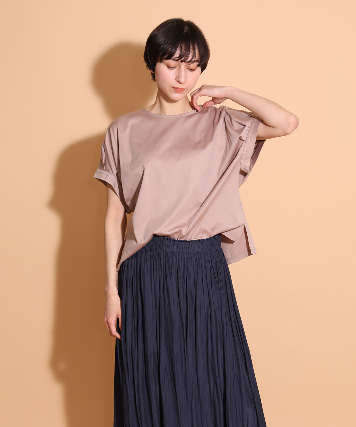 DAY by DAY it&rsquo;s international「スムースコットンタックスリーブカットソー」|Tシャツ・カットソー|