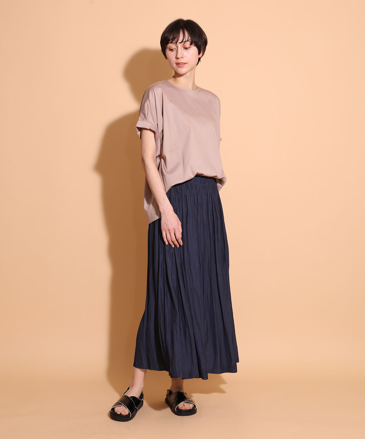 DAY by DAY it&rsquo;s international「スムースコットンタックスリーブカットソー」|Tシャツ・カットソー|