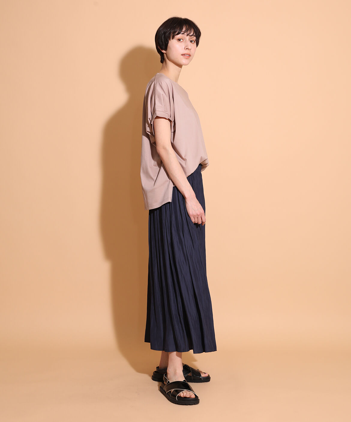 DAY by DAY it&rsquo;s international「スムースコットンタックスリーブカットソー」|Tシャツ・カットソー|