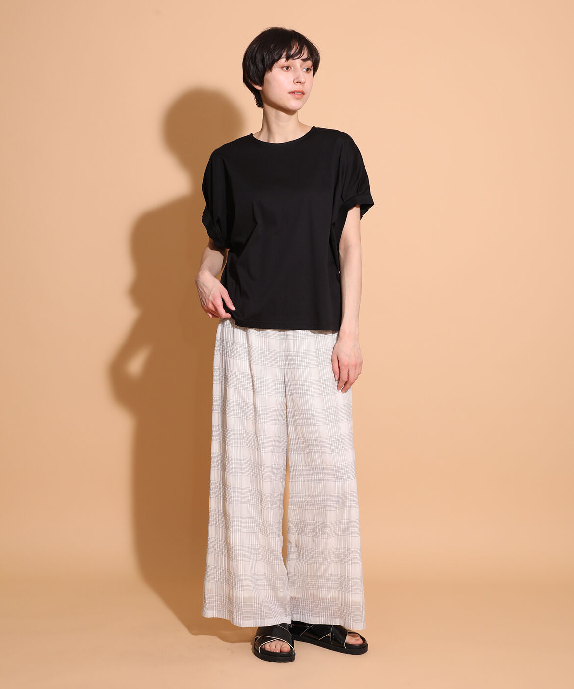 DAY by DAY it&rsquo;s international「スムースコットンタックスリーブカットソー」|Tシャツ・カットソー|