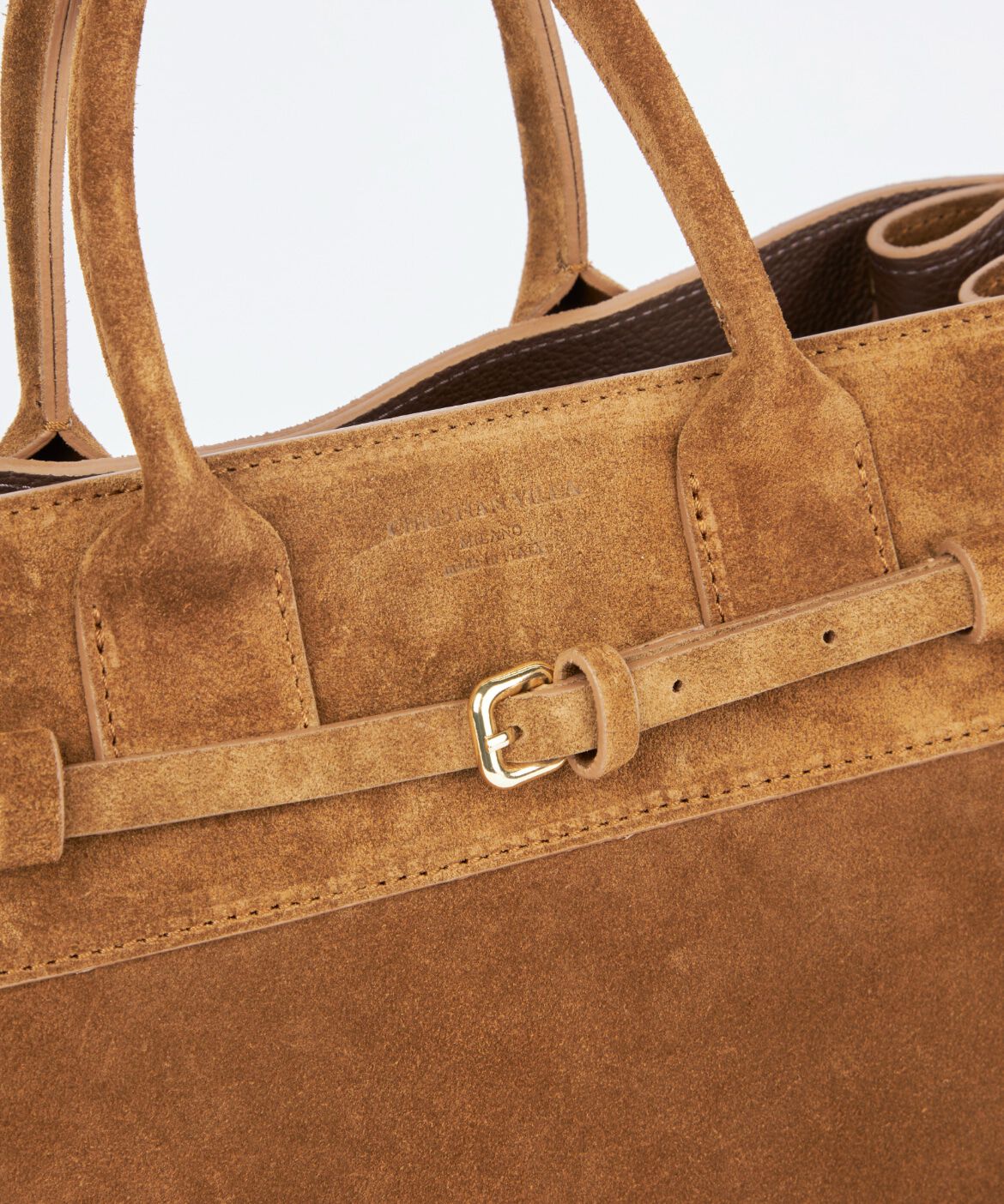 FAVORITE SUKINAMONO「ポーチ付きレザートートバッグ《CHRISTIAN VILLA》」|トートバッグ|