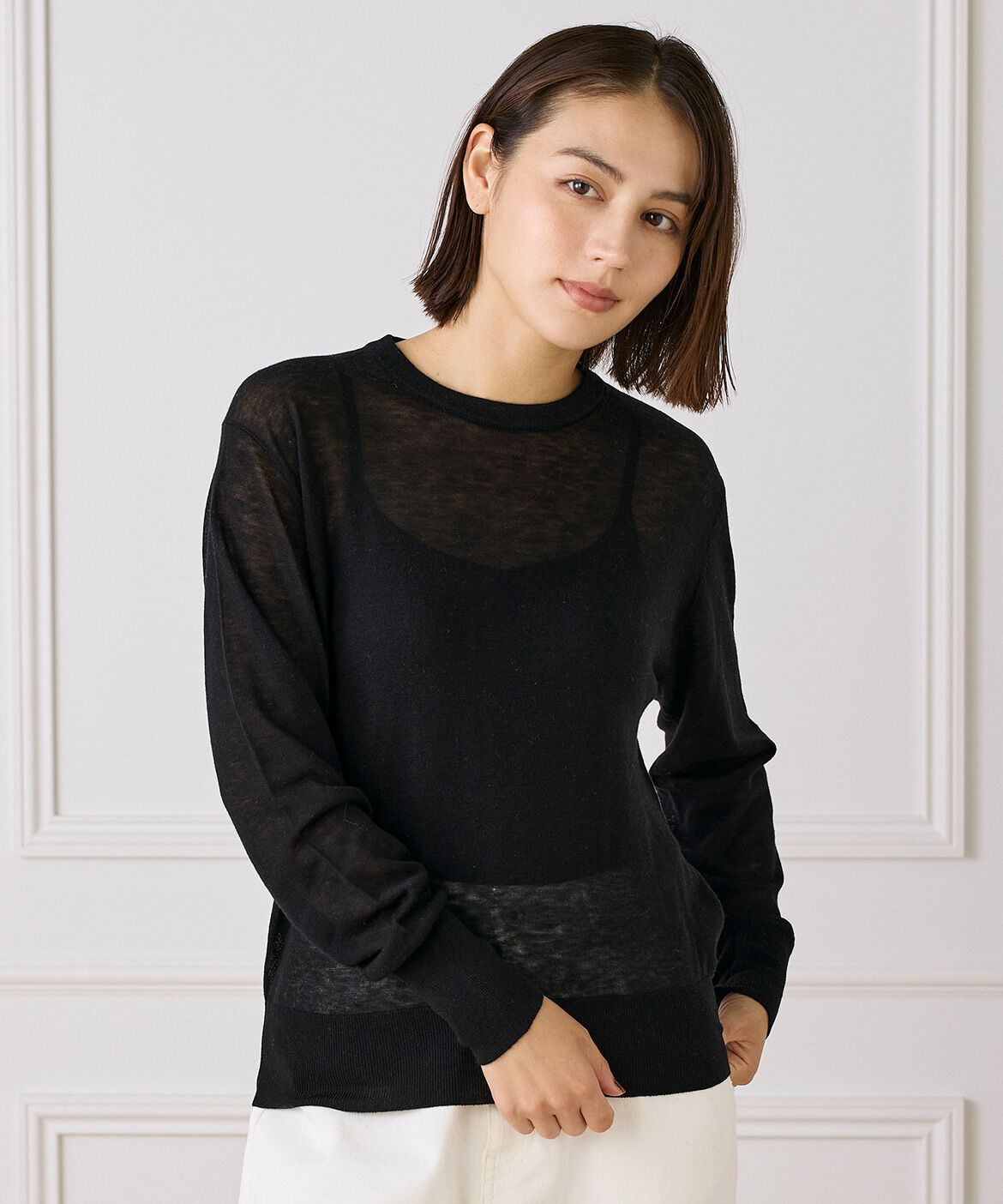 DAY by DAY it&rsquo;s international「クルーネックニットプルオーバー《Melty air wool》」|ニット・セーター|