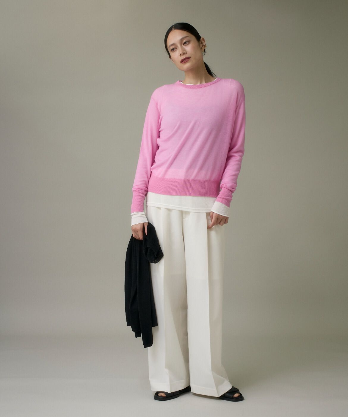 DAY by DAY it&rsquo;s international「クルーネックニットプルオーバー《Melty air wool》」|ニット・セーター|