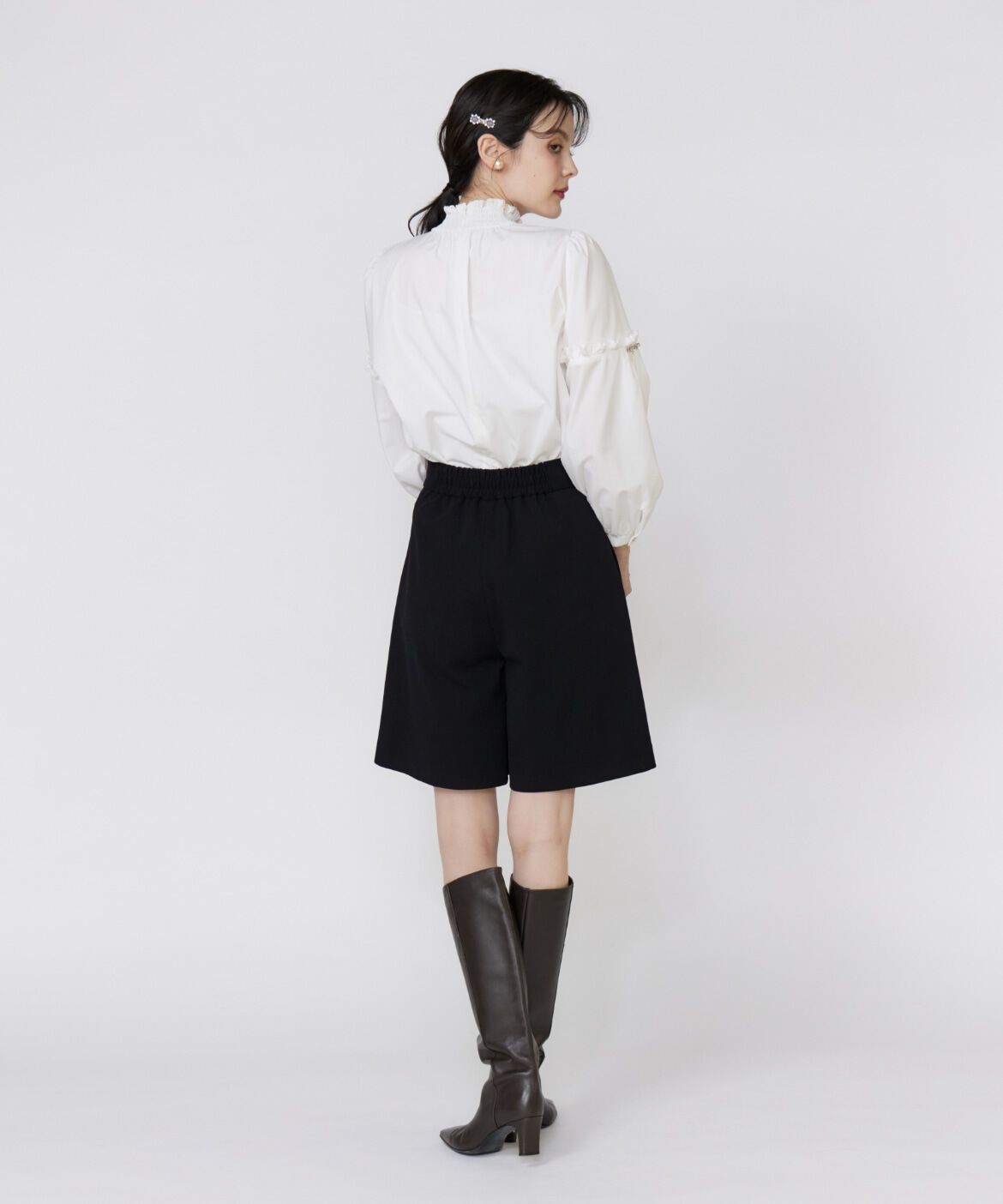 Maglie le cassetto「《ﾌﾗﾝﾄﾞﾙ45周年限定ｺﾚｸｼｮﾝ》ﾌﾗﾜｰﾓﾁｰﾌｷｭﾛｯﾄ《M 」|キュロット|