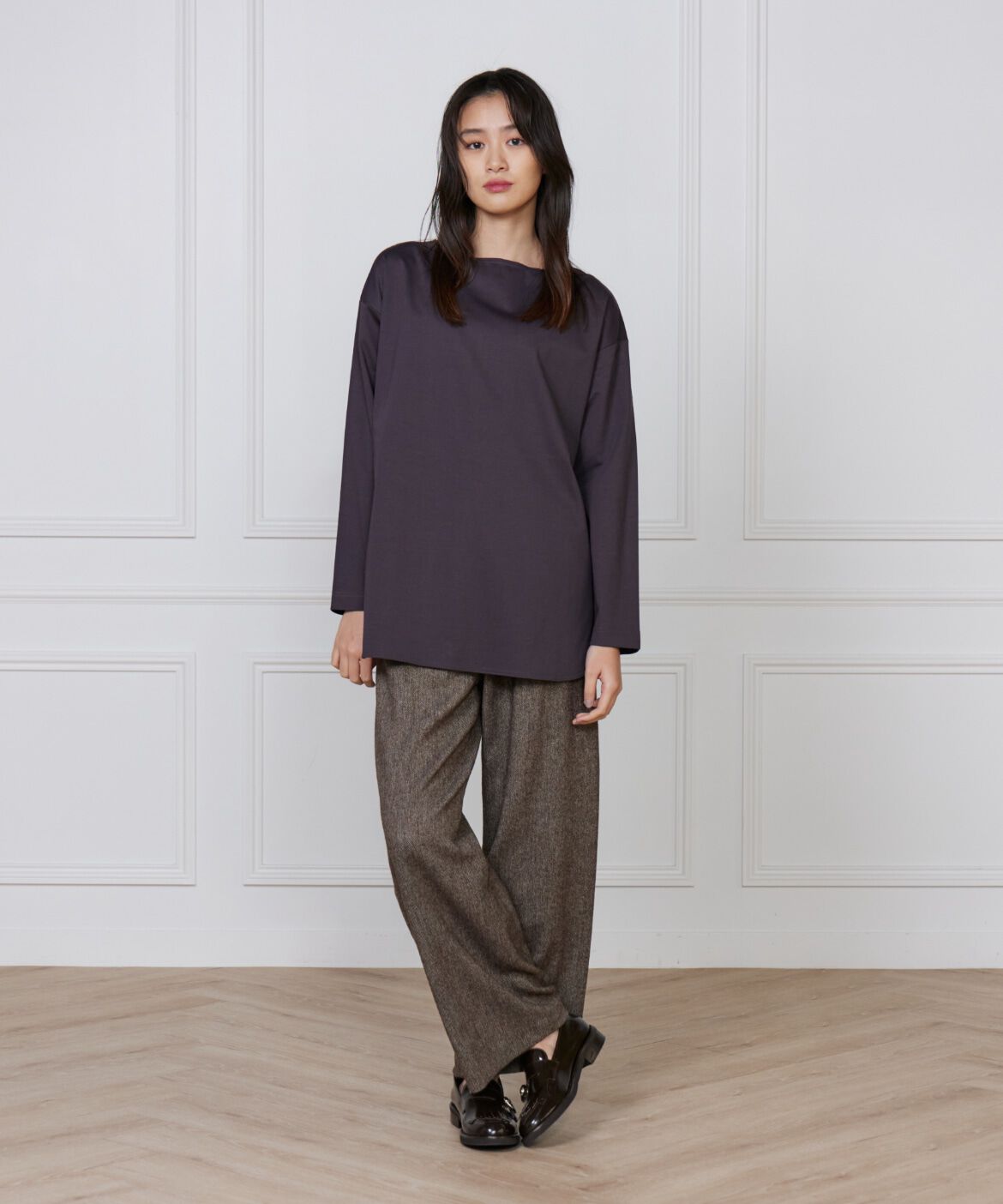 DAY by DAY it&rsquo;s international「コットンポンチラウンドテールロングカットソー」|Tシャツ・カットソー|