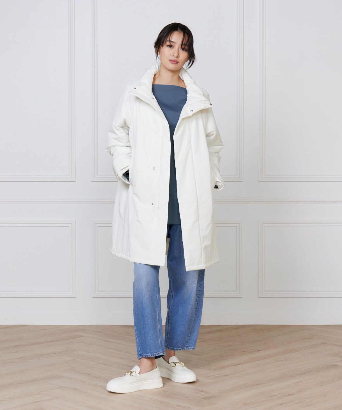 DAY by DAY it&rsquo;s international「コットンポンチラウンドテールロングカットソー」|Tシャツ・カットソー|