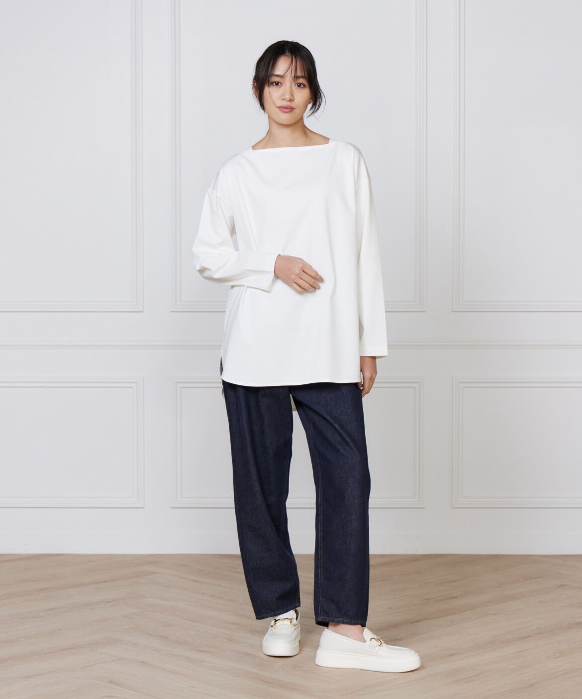 DAY by DAY it&rsquo;s international「コットンポンチラウンドテールロングカットソー」|Tシャツ・カットソー|