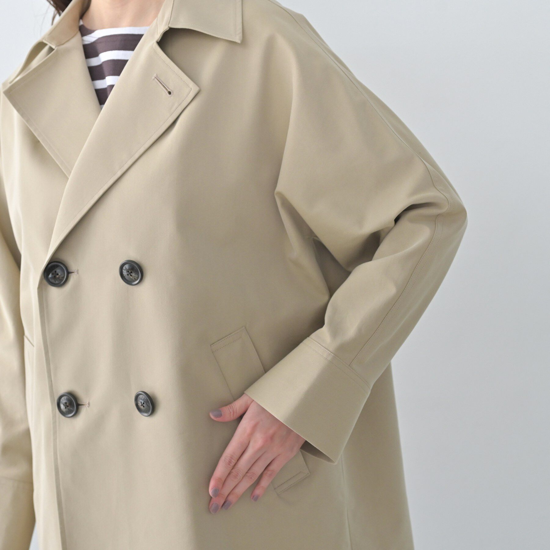 UNTITLED「【TICCA】miniテントトレンチコート」|トレンチコート|