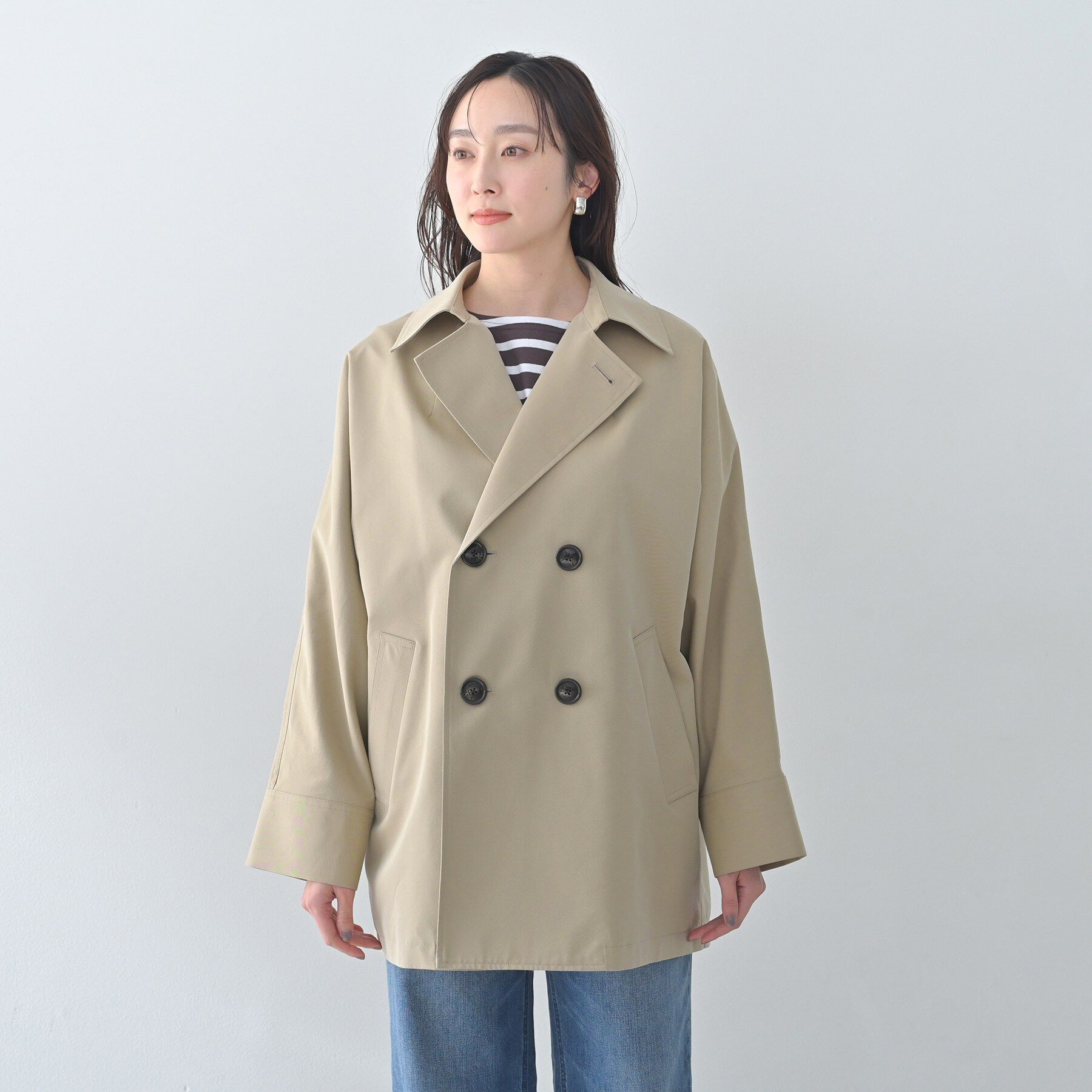 UNTITLED「【TICCA】miniテントトレンチコート」|トレンチコート|